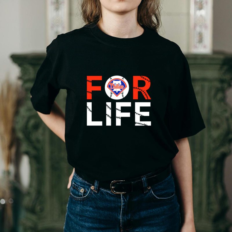 Philadelphia Phillies Fan Loyalty T-Shirt - Forever Design for Baseball Lovers - Image 2