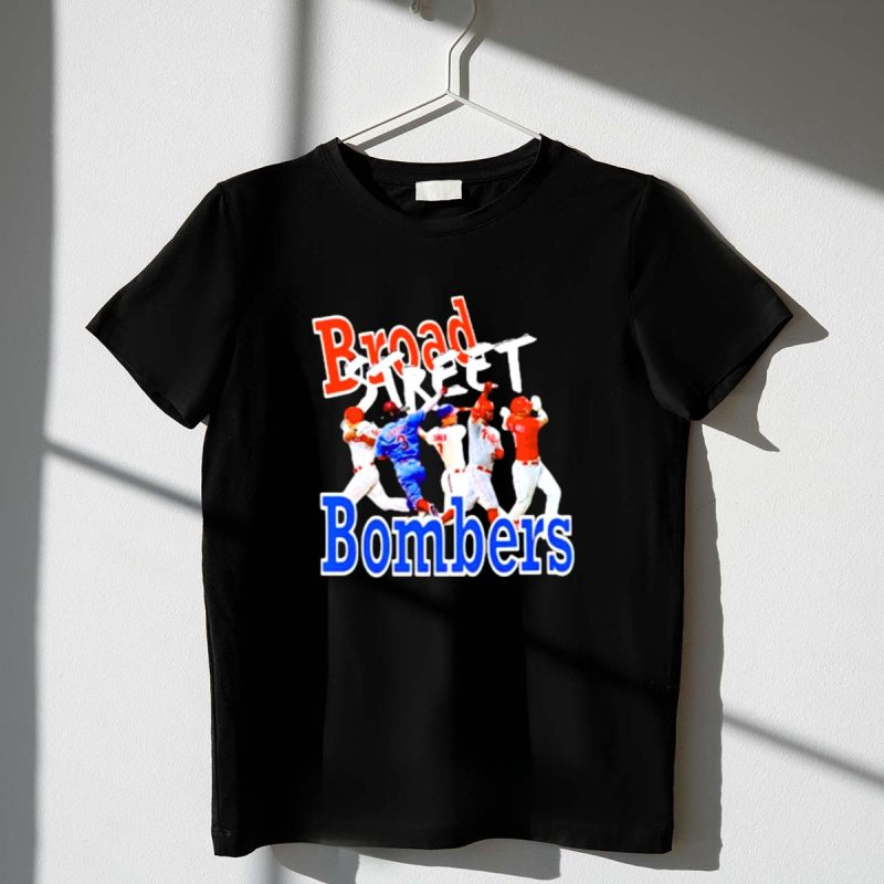 Philadelphia Phillies Broad Street Bombers Baseball T-Shirt for Fans