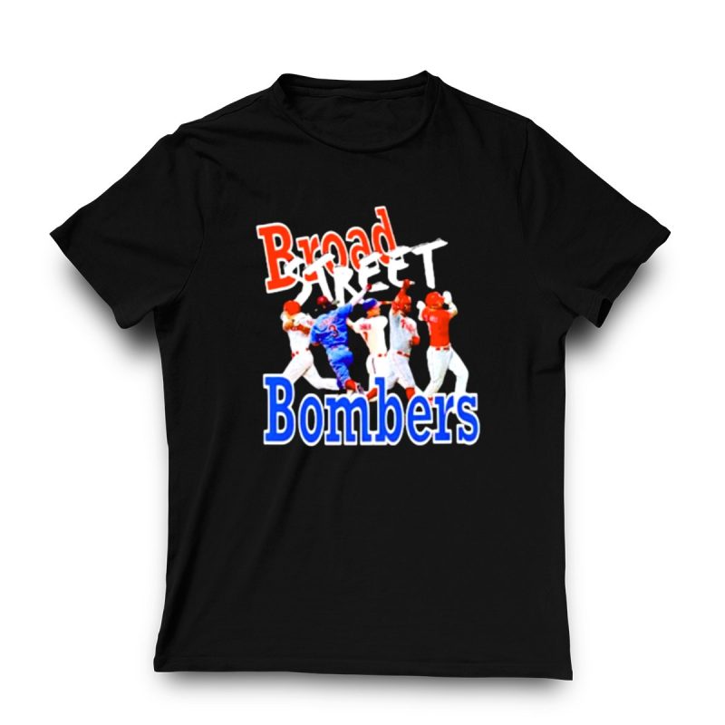 Philadelphia Phillies Broad Street Bombers Baseball T-Shirt for Fans - Image 3