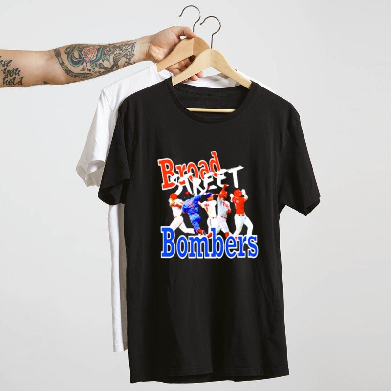Philadelphia Phillies Broad Street Bombers Baseball T-Shirt for Fans - Image 4