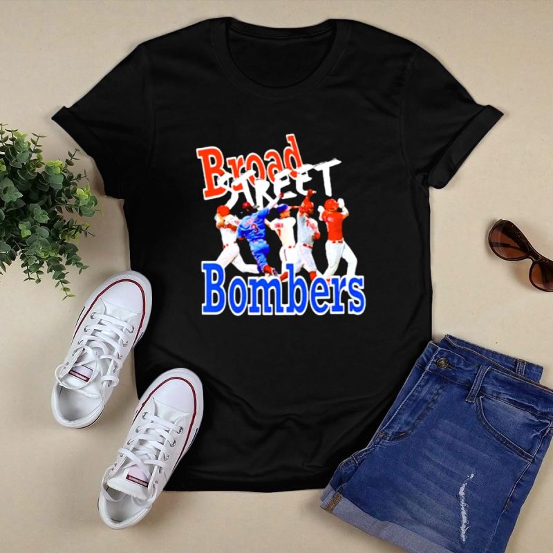 Philadelphia Phillies Broad Street Bombers Baseball T-Shirt for Fans - Image 5