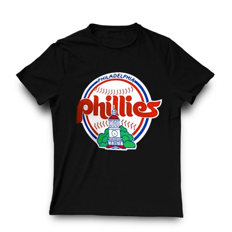Philadelphia Phillies Cooperstown Liberty Bell Graphic T-Shirt - Image 3