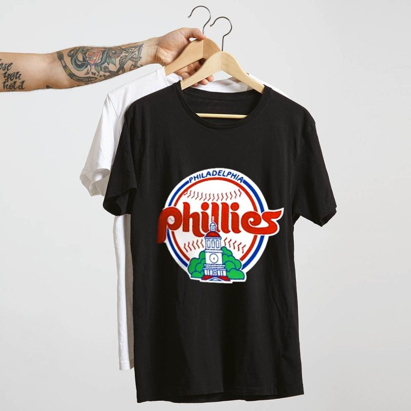 Philadelphia Phillies Cooperstown Liberty Bell Graphic T-Shirt - Image 4