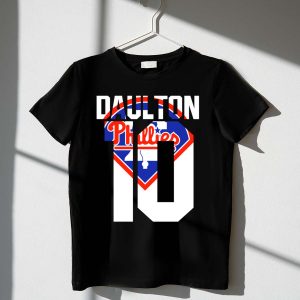 Daulton 10 Philadelphia Phillies Baseball Fan T-Shirt - Perfect for Supporters