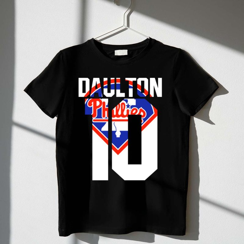 Daulton 10 Philadelphia Phillies Baseball Fan T-Shirt - Perfect for Supporters
