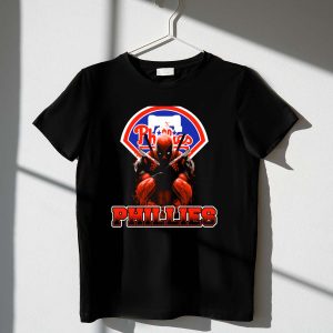 Philadelphia Phillies Deadpool Fan T-Shirt - Perfect for Sports Enthusiasts