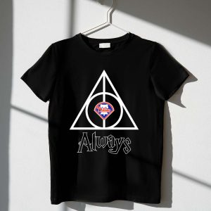 Unisex Philadelphia Phillies Deathly Hallows T-Shirt | Fan Apparel