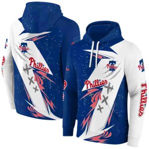 Philadelphia Phillies Dynamic Slash All Over Print Hoodie