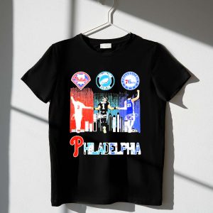 Bryce Harper Graphic T-Shirt for Philadelphia Phillies, 76ers & Eagles Fans