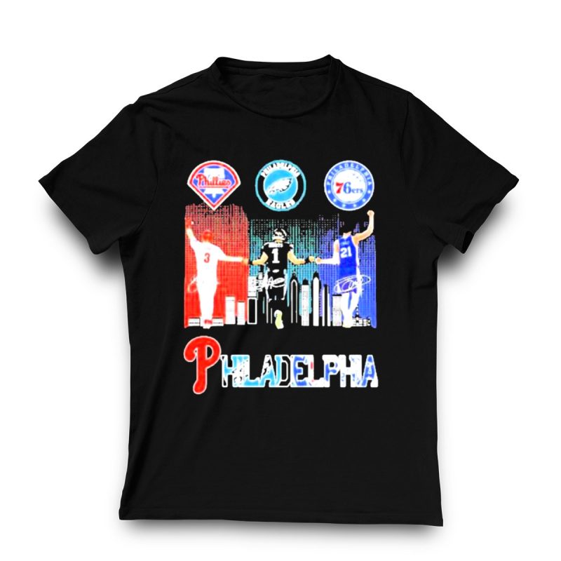 Bryce Harper Graphic T-Shirt for Philadelphia Phillies, 76ers & Eagles Fans - Image 3