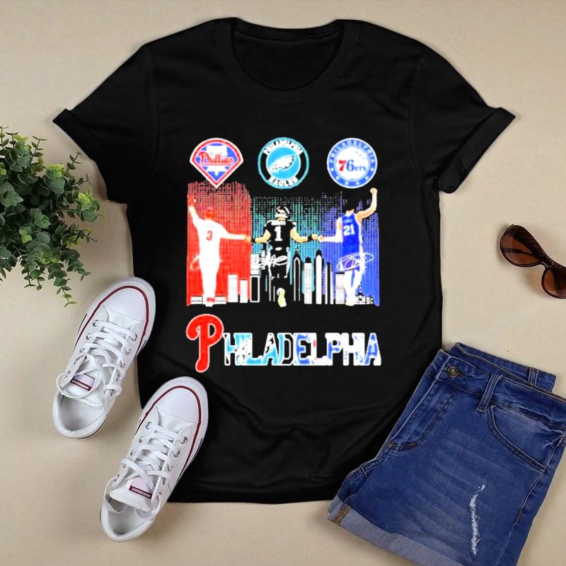 Bryce Harper Graphic T-Shirt for Philadelphia Phillies, 76ers & Eagles Fans - Image 5