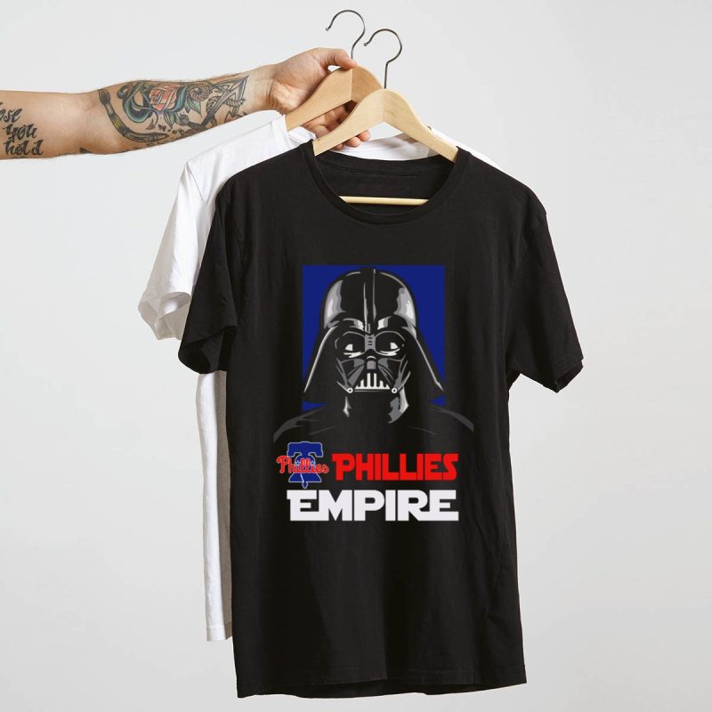 Philadelphia Phillies Darth Vader T-Shirt - Star Wars Fan Apparel - Image 4