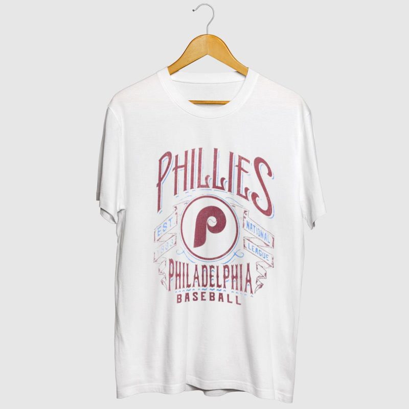 Philadelphia Phillies Established 1883 Baseball T-Shirt for Fans & Supporters - Image 2