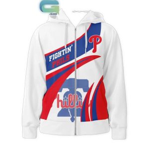 Philadelphia Phillies Fightin' Phils Mascot All-Over Print Hoodie