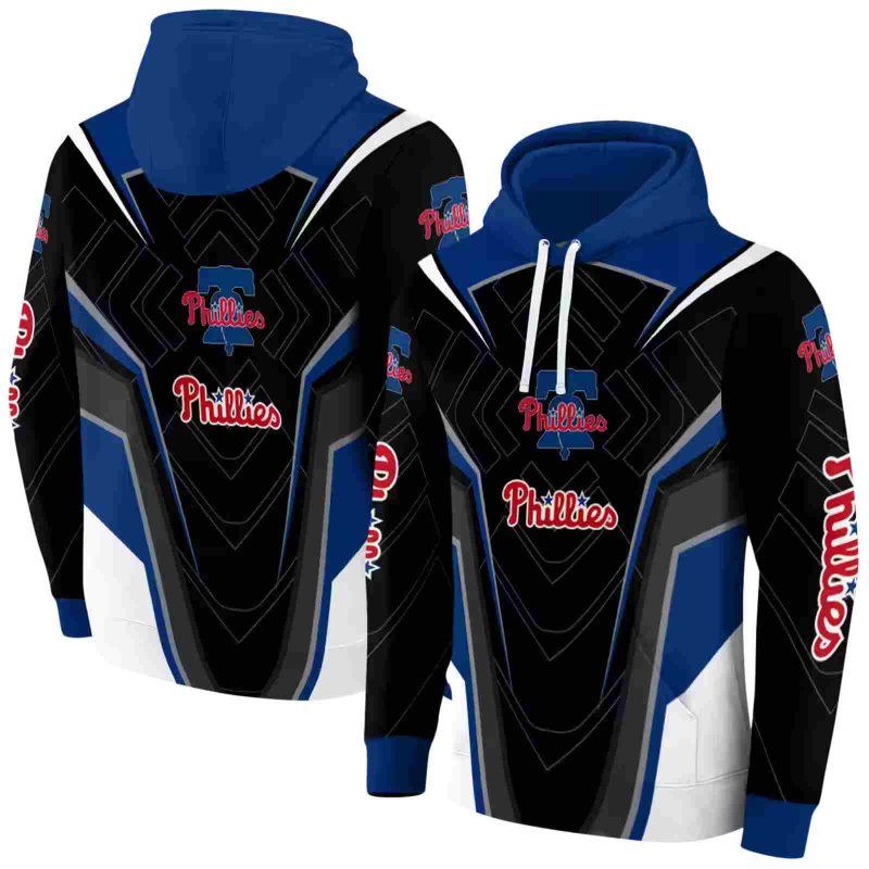 Philadelphia Phillies Futuristic Pattern AOP Hoodie 1