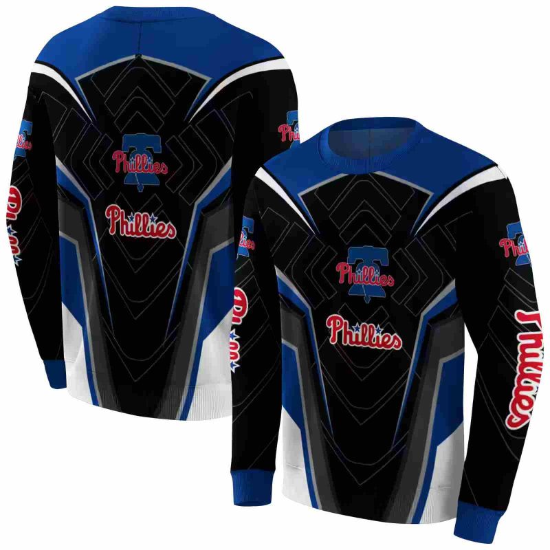 Philadelphia Phillies Futuristic Pattern AOP Sweatshirt 1