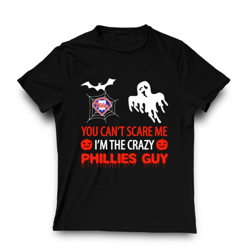 Philadelphia Phillies Halloween T-Shirt - Fun Phillies Fan Graphic Tee - Image 3