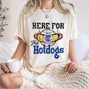 Philadelphia Phillies Baseball Fun T-Shirt for Hotdog Lovers