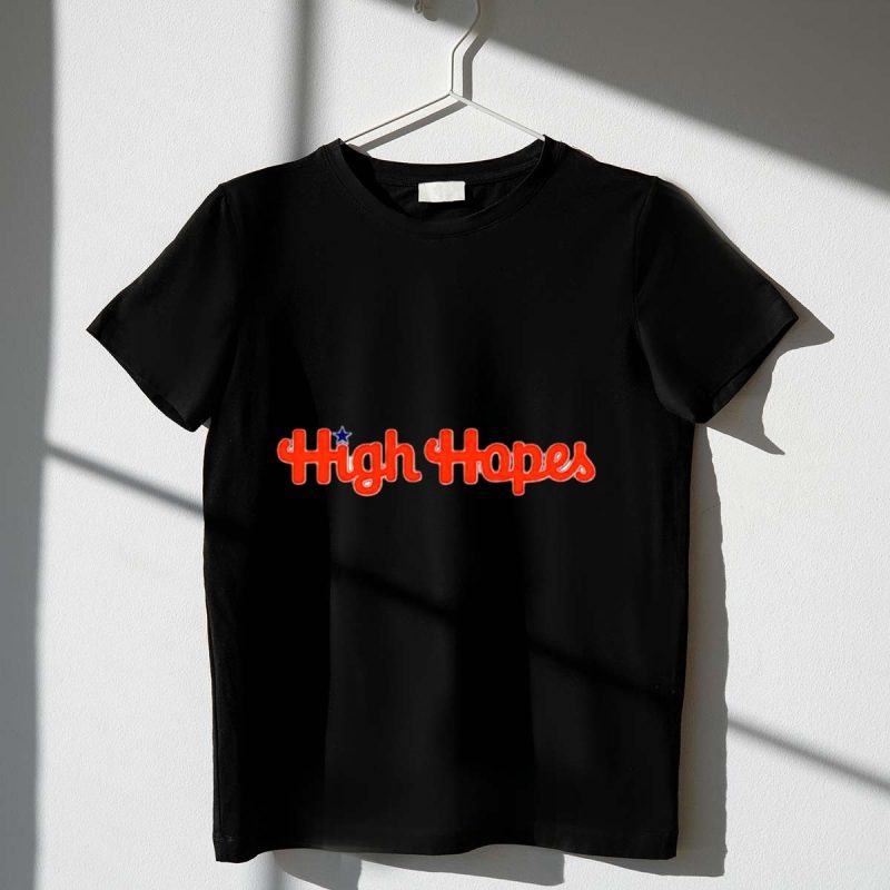 Philadelphia Phillies High Hopes Star Emblem Fan T-Shirt for Men & Women