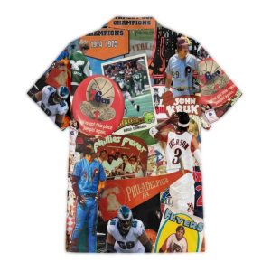 Philadelphia Phillies Vintage Heritage Hawaiian Shirt for Fans