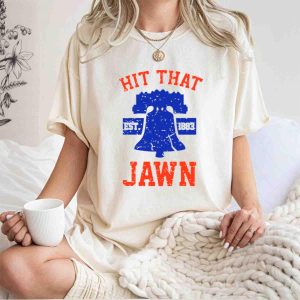 Philadelphia Phillies Liberty Bell T-Shirt - Hit That Jawn Established 1883