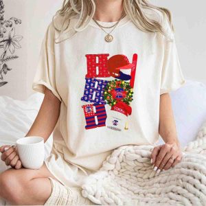 Philadelphia Phillies Merry Christmas T-Shirt for Sports Enthusiasts