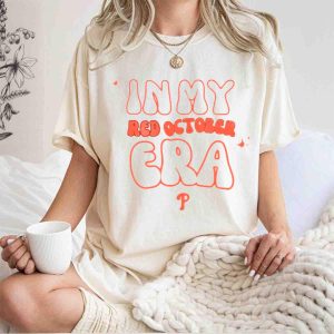 Philadelphia Phillies Red October Era Fan T-Shirt - Perfect for Supporters