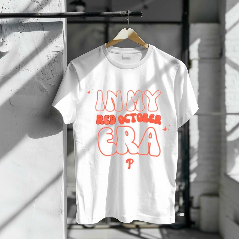 Philadelphia Phillies Red October Era Fan T-Shirt - Perfect for Supporters - Image 3