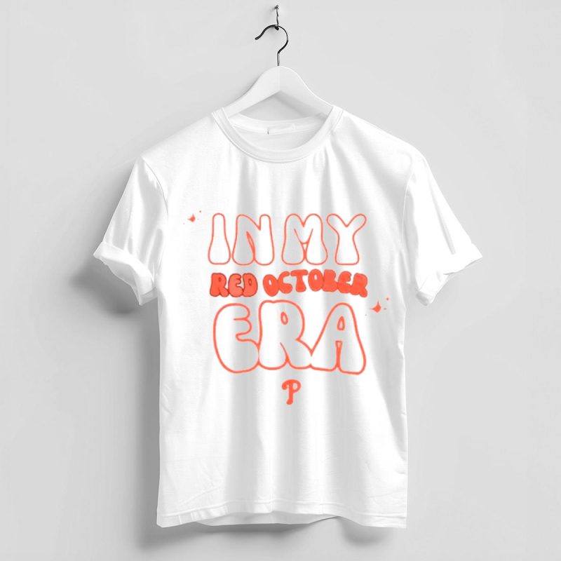 Philadelphia Phillies Red October Era Fan T-Shirt - Perfect for Supporters - Image 4