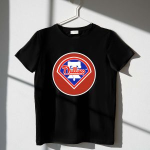 Philadelphia Phillies Liberty Bell Emblem Fan T-Shirt - Perfect for Game Day