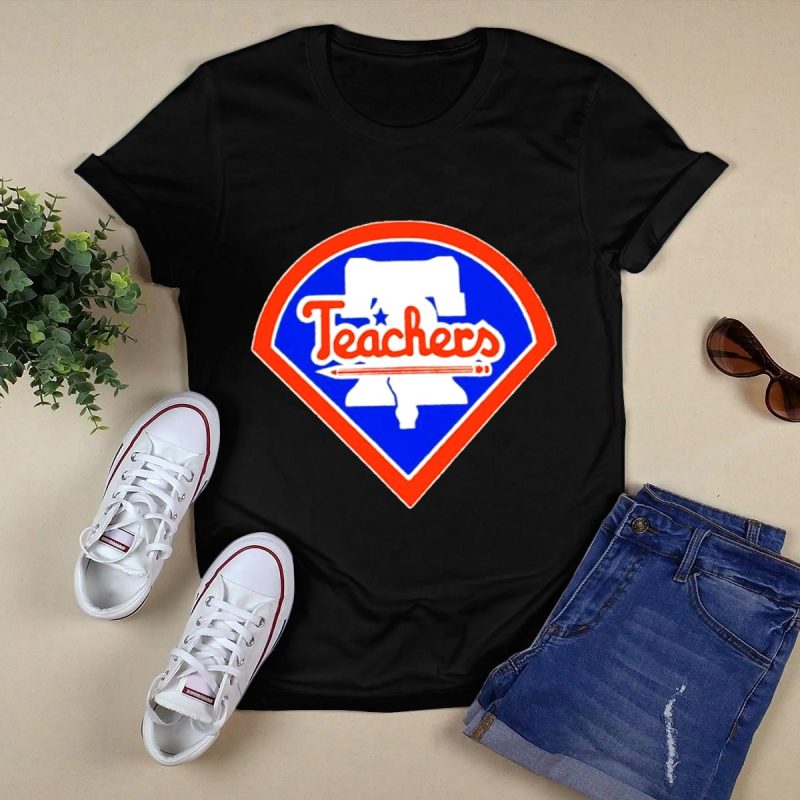 Philadelphia Phillies Liberty Bell Graphic T-Shirt for Educators - Image 5