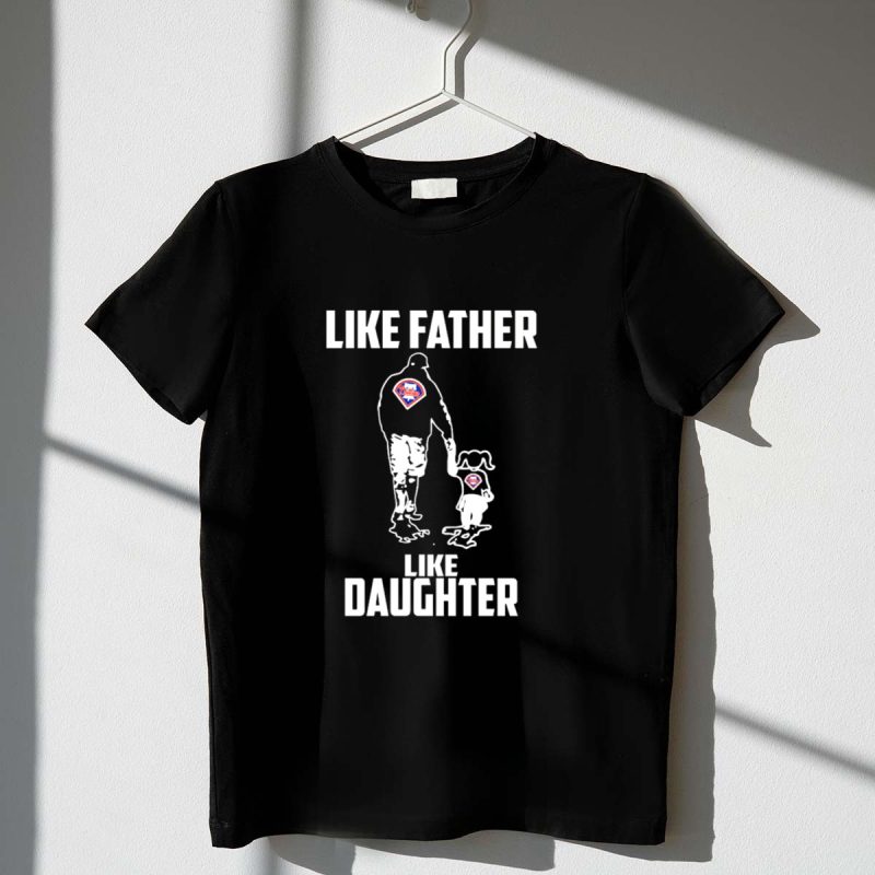 Philadelphia Phillies Family Bond T-Shirt - Perfect for Father & Daughter