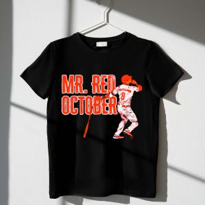 Mr Red October Philadelphia Phillies #8 Player T-Shirt for Fans