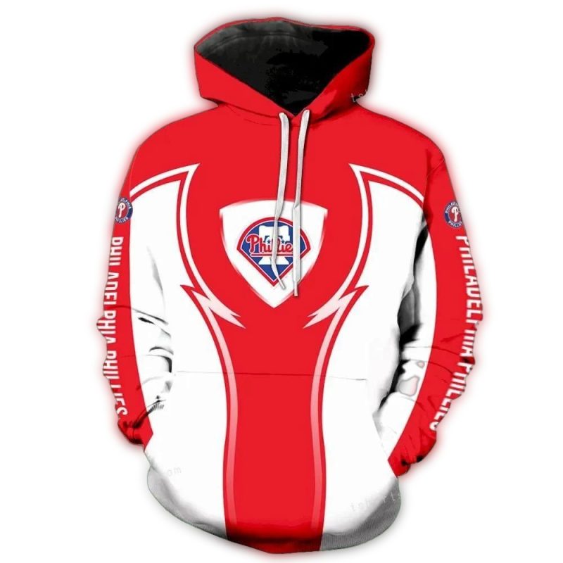 Philadelphia Phillies All Over Print Hoodie - Stylish Team Apparel
