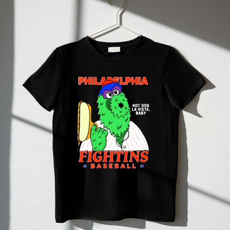 Philadelphia Phillies Phanatic Fightins Hot Dog La Vista Baby T-Shirt