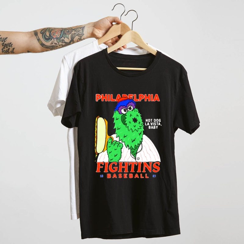 Philadelphia Phillies Phanatic Fightins Hot Dog La Vista Baby T-Shirt - Image 4