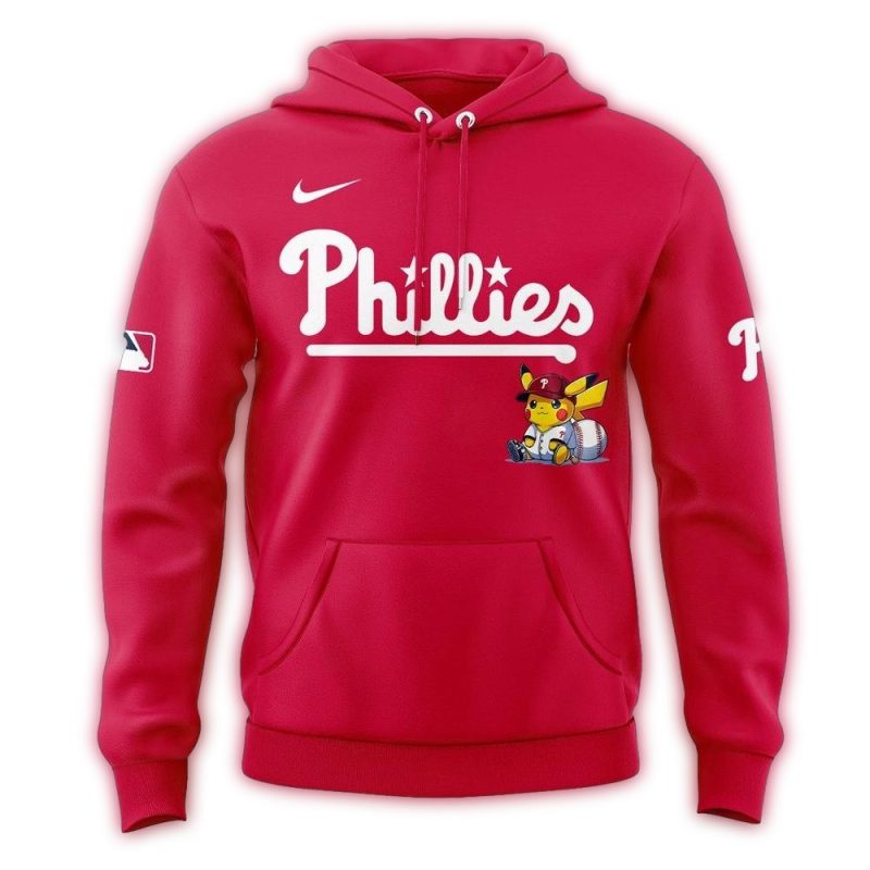 Philadelphia Phillies Pokémon GO All-Over Print Hoodie for Fans