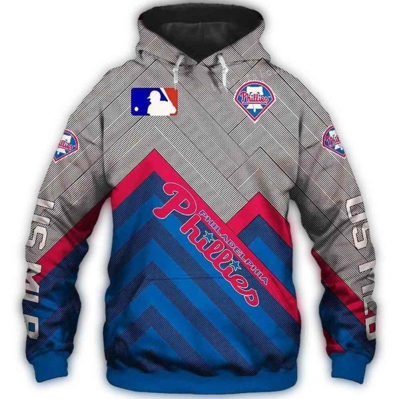 Philadelphia Phillies All Over Print Hoodie – MLB Fan Apparel