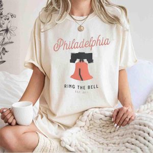 Philadelphia Phillies Established 1883 Ring The Bell Baseball T-Shirt