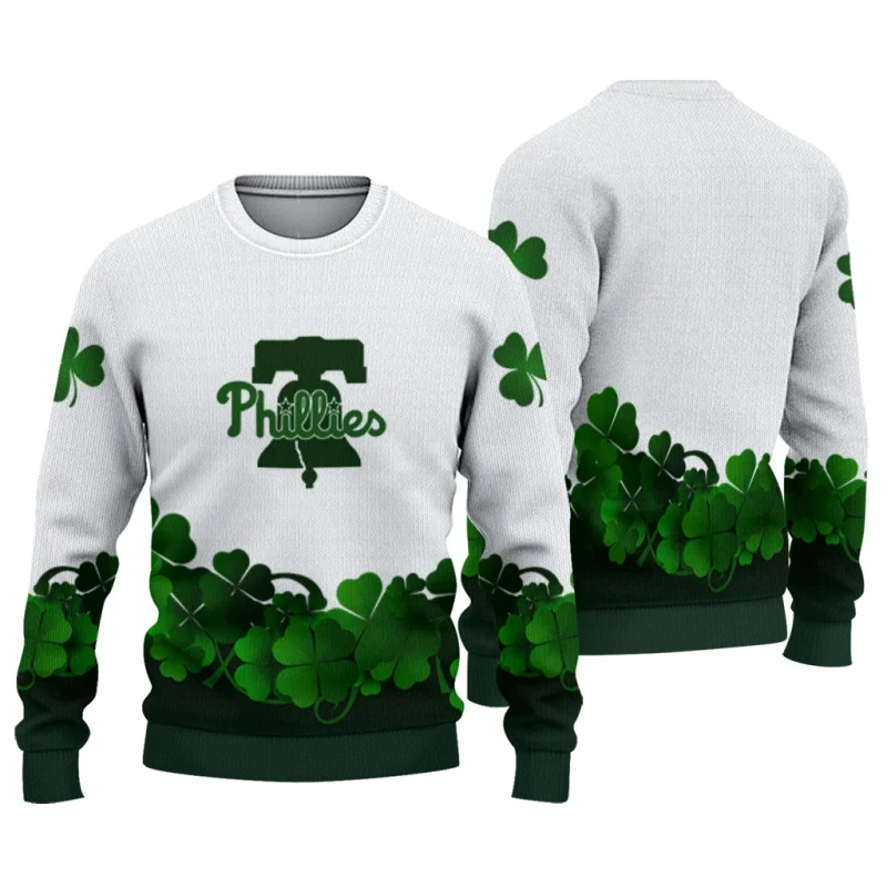 Philadelphia Phillies St Patrick Ugly Sweater 1