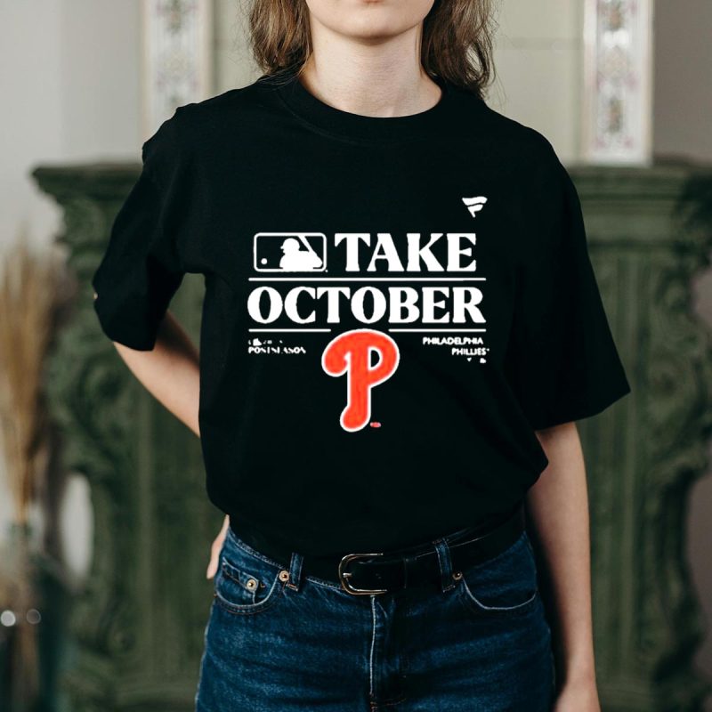 Philadelphia Phillies October Graphic T-Shirt - PonleAcento Style - Image 2