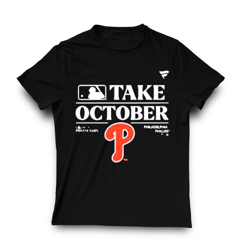 Philadelphia Phillies October Graphic T-Shirt - PonleAcento Style - Image 3