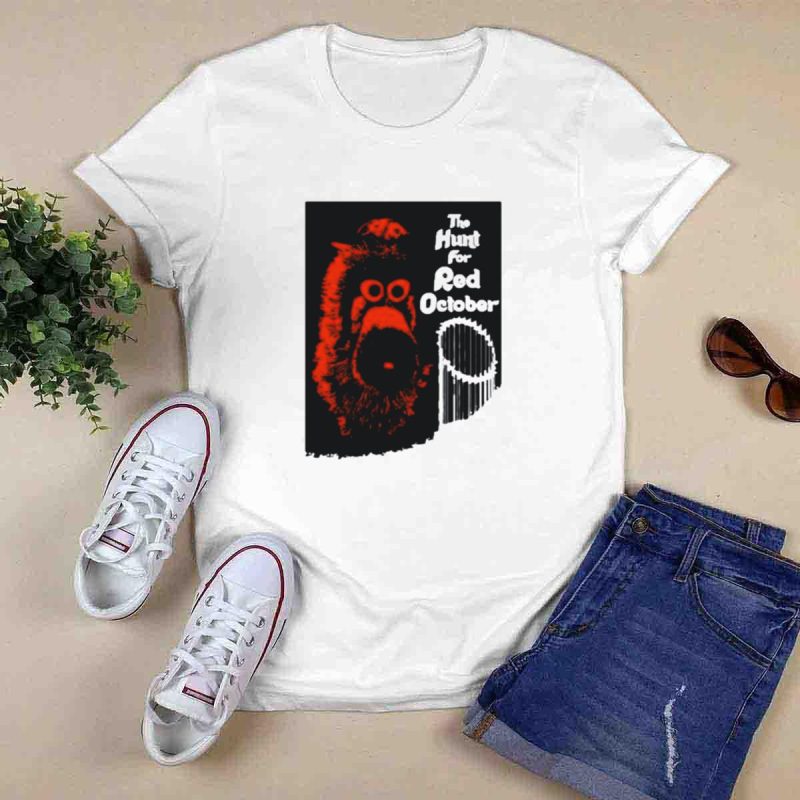Philadelphia Phillies Hunt for Red October Muppet Fan T-Shirt - Image 6
