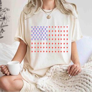 Patriotic Philadelphia Phillies USA Flag T-Shirt - Baseball Fan Apparel