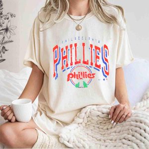 Vintage Philadelphia Phillies Baseball Team T-Shirt for True Fans