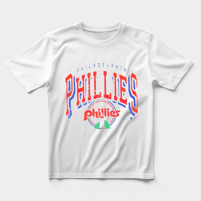 Vintage Philadelphia Phillies Baseball Team T-Shirt for True Fans - Image 5