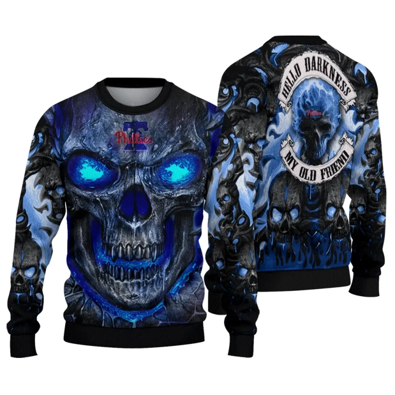 Philadelphia Phillies kull Intensity Ugly Sweater 1