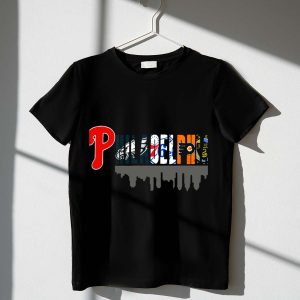 Philadelphia Sports Teams T-Shirt – Eagles, 76ers, Flyers, Union, Phillies Fan Gear