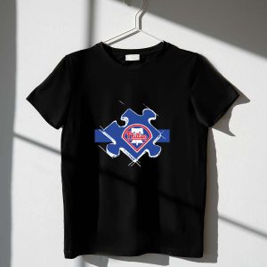 Philadelphia Phillies Autism Awareness T-Shirt - Supportive & Stylish
