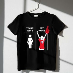 Philadelphia Phillies 'Your Wife, My Wife' Graphic T-Shirt for Fans